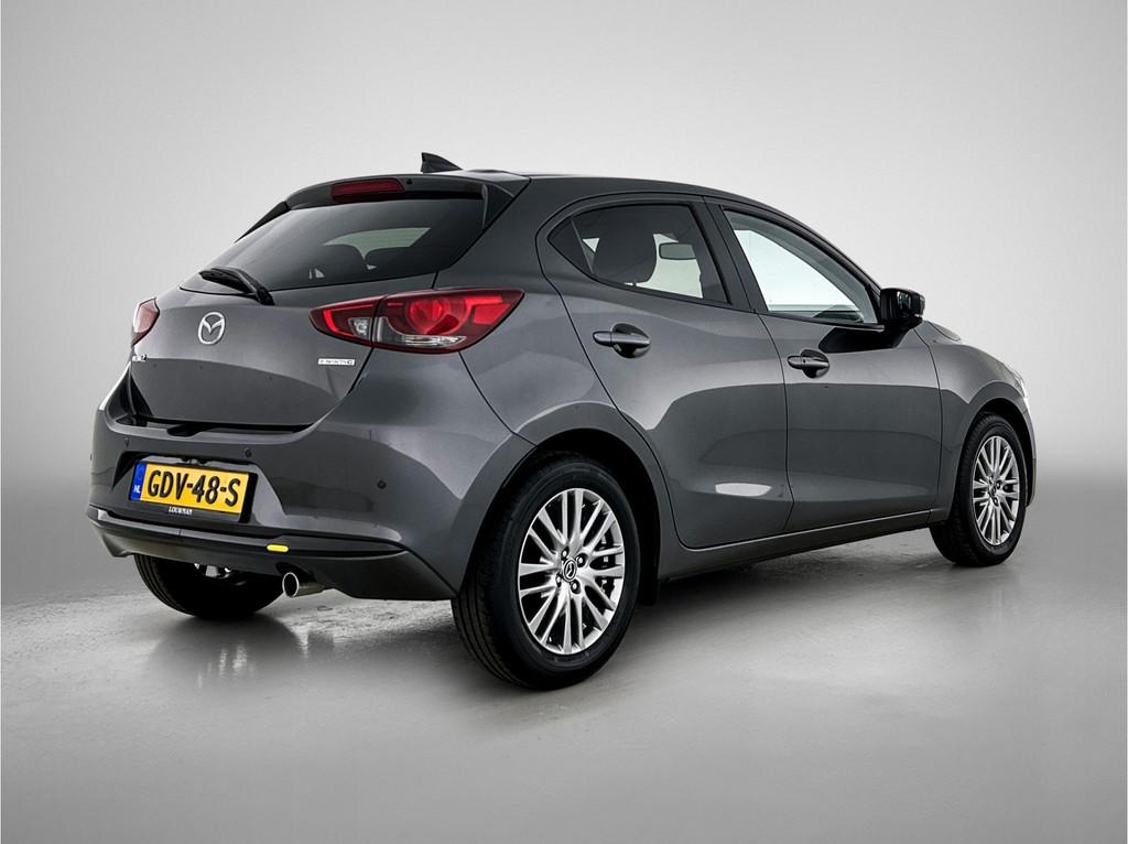 Mazda 2 1.5 e-SkyActiv-G 90 Exclusive-Line (bj 2024), Auto's, Mazda, 12 maanden, Stof, 4 cilinders, Origineel Nederlands