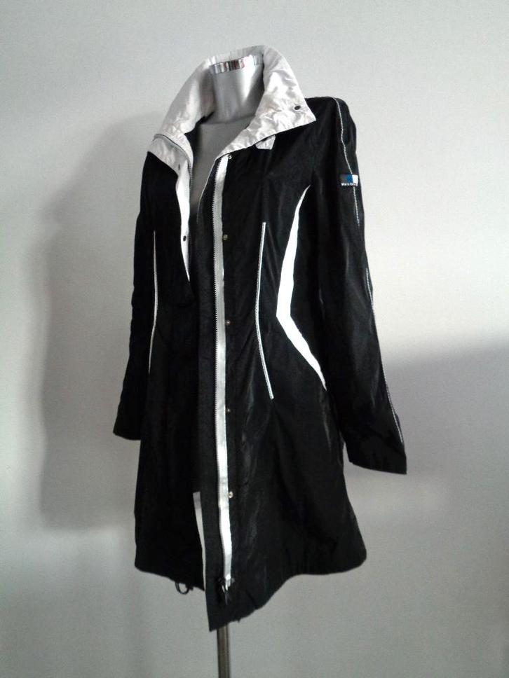 MARCCAIN regen jas - rain coat - N3=NL38 origineel, Kleding | Dames, Jassen | Winter, Zo goed als nieuw, Maat 38/40 (M), Zwart
