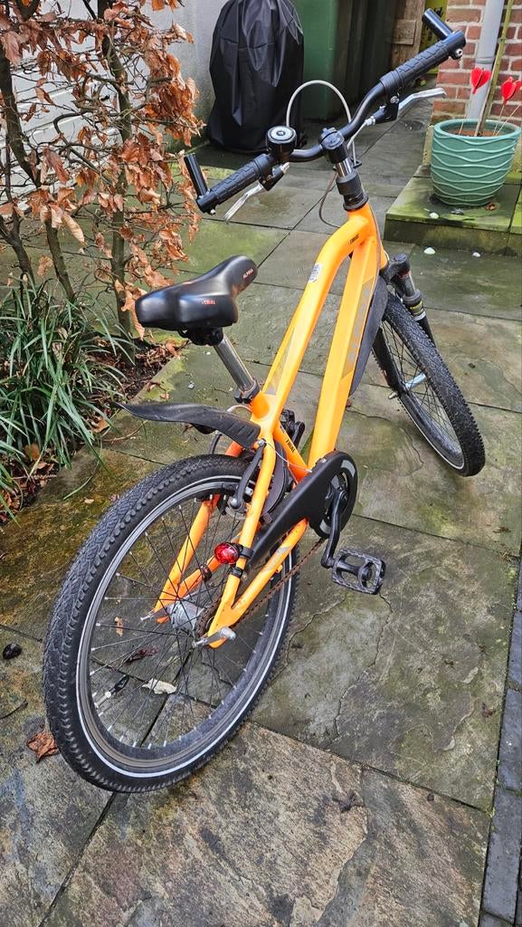 Mooie kinderfiets 24 inch met hand- en terugtraprem, Ophalen, Gebruikt, 20 inch of meer