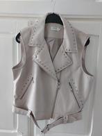 Only leerlook gilet met studs maat L, Ophalen of Verzenden