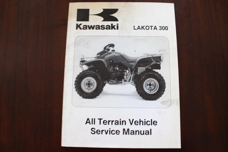 Kawasaki Lakota 300 ATV service manual 1995  1997  KEF300, Ophalen of Verzenden, Kawasaki