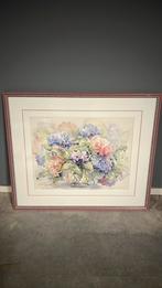 Schilderij aquarel, Ophalen, Zo goed als nieuw, Schilderij, Minder dan 50 cm