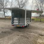 Gesloten aanhanger met zijklep, Ophalen, Zo goed als nieuw