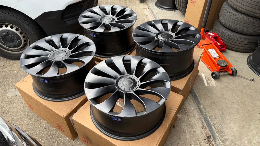 Losse Tesla velgen te koop Model 3 Y S X 18 19 20 21 22, Auto-onderdelen, Ophalen, Gebruikt, Personenwagen, Velg(en)