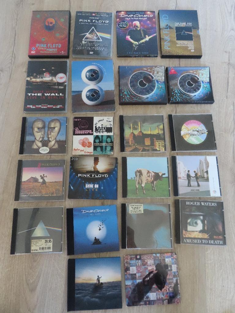 Mijn cd & dvd - collectie van PINK FLOYD, ruim 20 items, Cd's en Dvd's, Cd's | Pop, Ophalen of Verzenden, Zo goed als nieuw