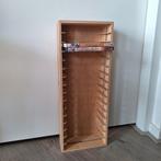 Vintage Ikea DVD rek hout Ikea Boalt 22,5x9,5x59 cm, Ophalen of Verzenden, Zo goed als nieuw, Hout, Dvd's