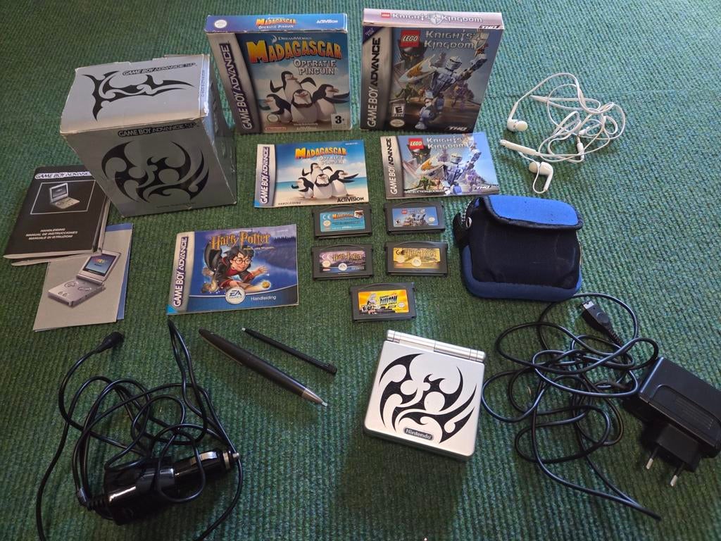 Gameboy Advance sp, complete set! Limited edition originele, Spelcomputers en Games, Spelcomputers | Nintendo Game Boy, Ophalen