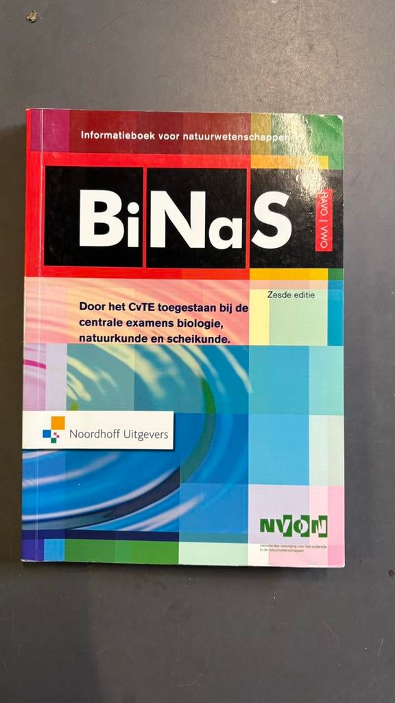 BiNaS 6e editie, Boeken, Ophalen of Verzenden, Zo goed als nieuw, VWO, Nederlands