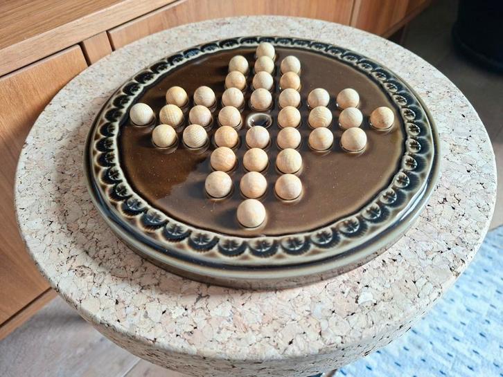 Rosenthal Keramik-Solitärspiel/Bjørn Wiinblad, Hobby en Vrije tijd, Gezelschapsspellen | Bordspellen, Zo goed als nieuw, Ophalen of Verzenden