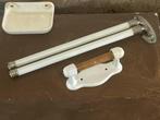 Antieke badkamer Bauhaus set: handdoek-, wc-rol-houder, Ophalen