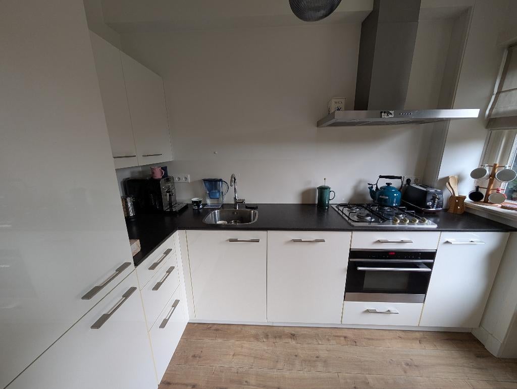 Complete keuken, Ophalen, Gebruikt, Wit, Hoekkeuken