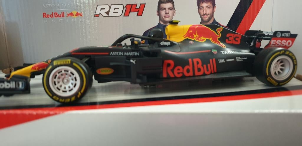 RC Red Bull Racing RB14 #33 Max Verstappen Maisto 1:24, Hobby en Vrije tijd, Modelauto's | 1:24, Auto, Diecast Company, Nieuw