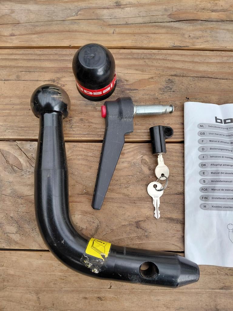 Bosal afneembare trekhaak, Ophalen