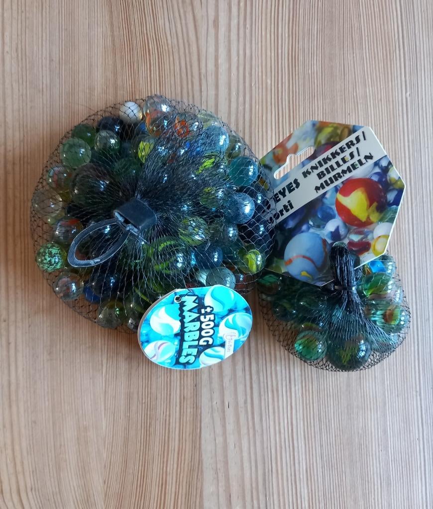 2 zakken knikkers NIEUW, Kinderen en Baby's, Speelgoed | Buiten | Los speelgoed, Ophalen, Nieuw