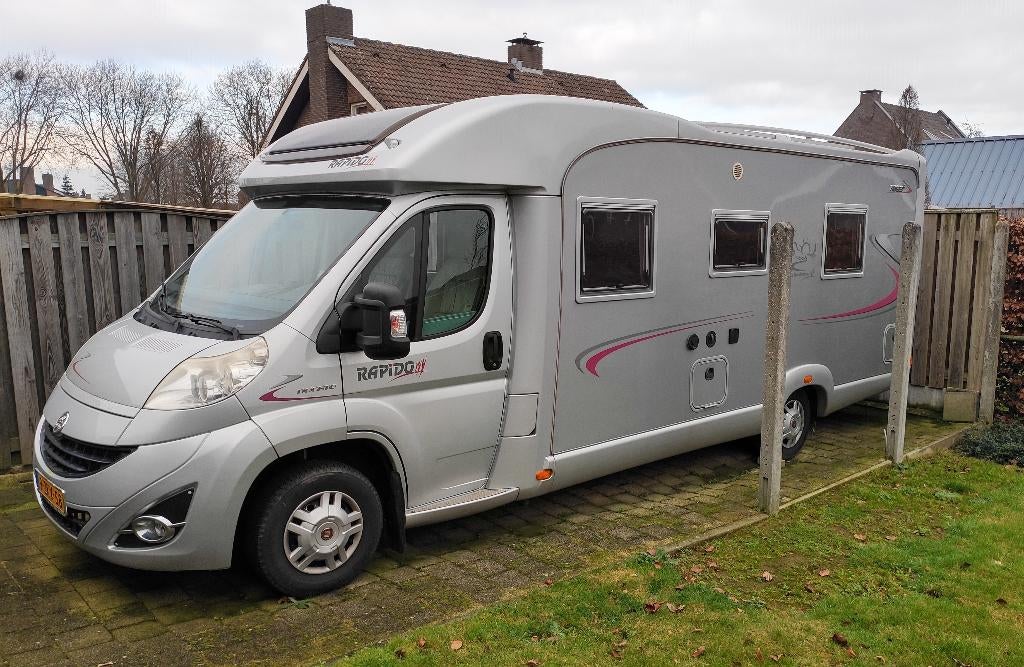 Rapido 7099+ Fiat ducato 130Pk, Caravans en Kamperen, Campers, Luifel, Afzuigkap, Fiat, Tot en met 2