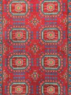 Vintage oosters wol Bouchara vloerkleed Tribal 135x200cm, Oosters, Traditioneel, Klassiek, 100 tot 150 cm, Overige kleuren, Onbekend