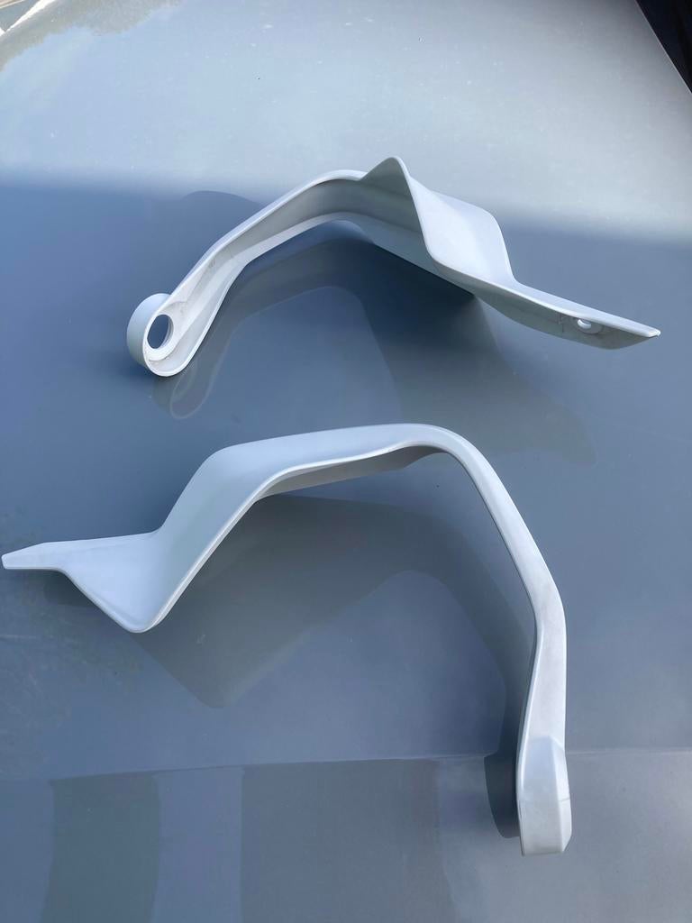 Handkappen voor motor of scooter - Wit, Ophalen of Verzenden, Zo goed als nieuw