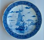 Delfts Blauw Antiek Wandbord Royal Sphinx, Ophalen