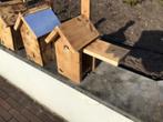Handgemaakte Vogelhuisjes - Gebrand Hout, Ophalen of Verzenden, Nieuw