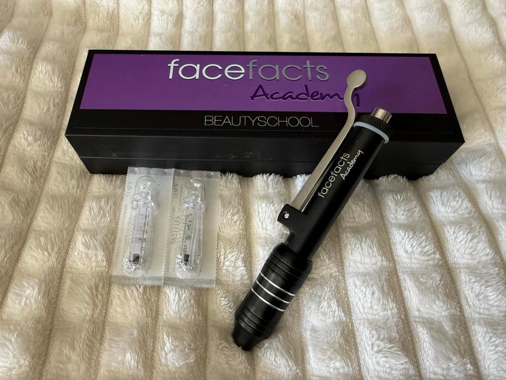 Hyaluron pen voor fillers - Facefacts Academyschool, Ophalen of Verzenden, Gebruikt, Gehele gezicht, Overige typen