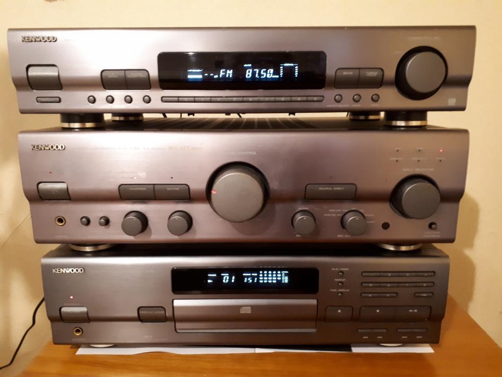 Kenwood stereo set ka-4050r,  DP 5050, KT-3050l, Gebruikt, Tuner of Radio, Losse componenten, Ophalen