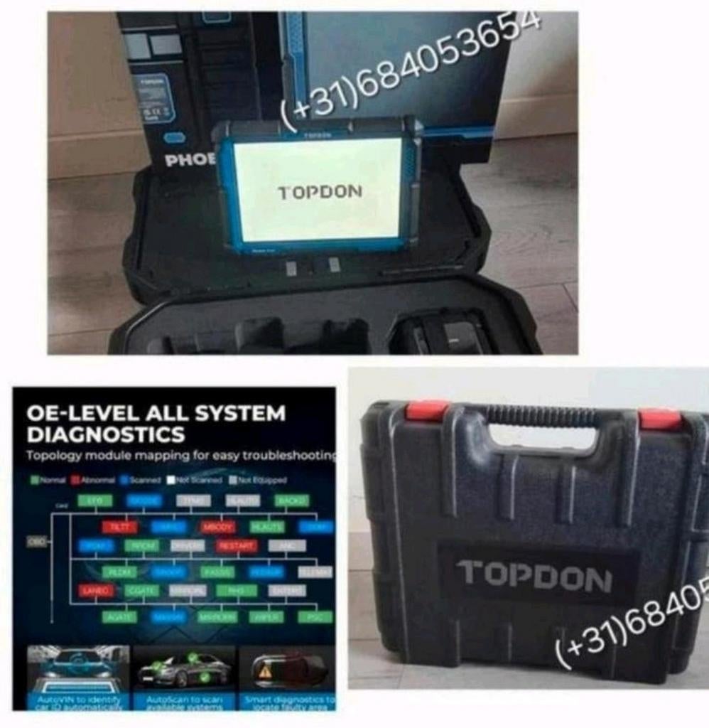 Topdon Phoenix Smart J2534 Pass-Thru programmering auto ecu, Auto diversen, Autogereedschap, Ophalen of Verzenden, Nieuw