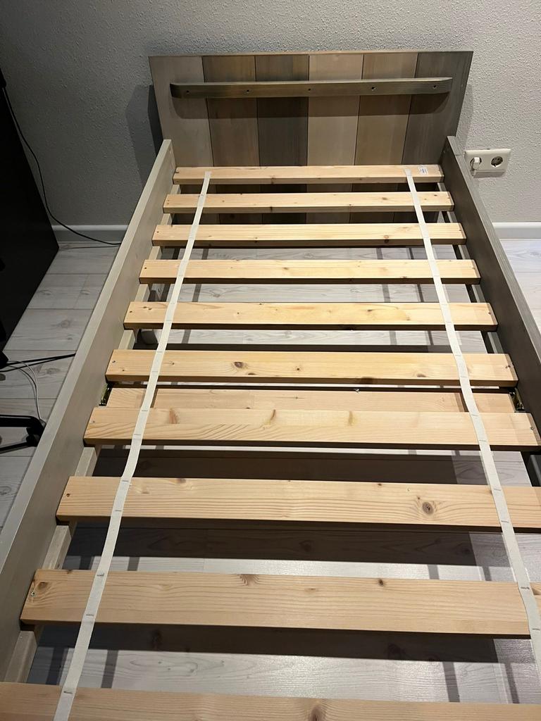 Bopita houten bed 90x200 cm - Gratis af te halen, Huis en Inrichting, Slaapkamer | Bedden, Ophalen, Gebruikt, 90 cm, 200 cm
