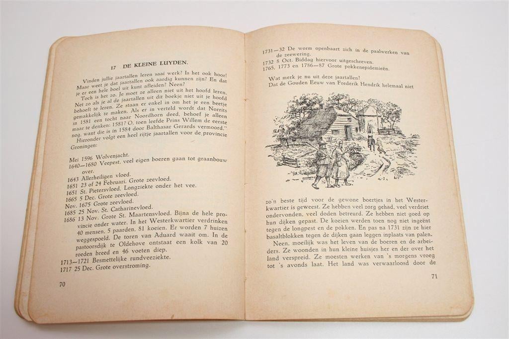 Het Westerkwartier — Leer-leesboek Groninger Land [1954], Boeken, Geschiedenis | Stad en Regio, Ophalen of Verzenden, Gelezen