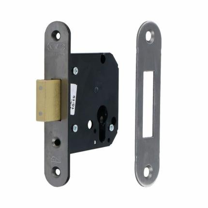 2x  Nemef 4228 SKG veiligheids insteekslot, Doe-het-zelf en Verbouw, Hang- en Sluitwerk, Ophalen of Verzenden, Nieuw, Rvs, Slot