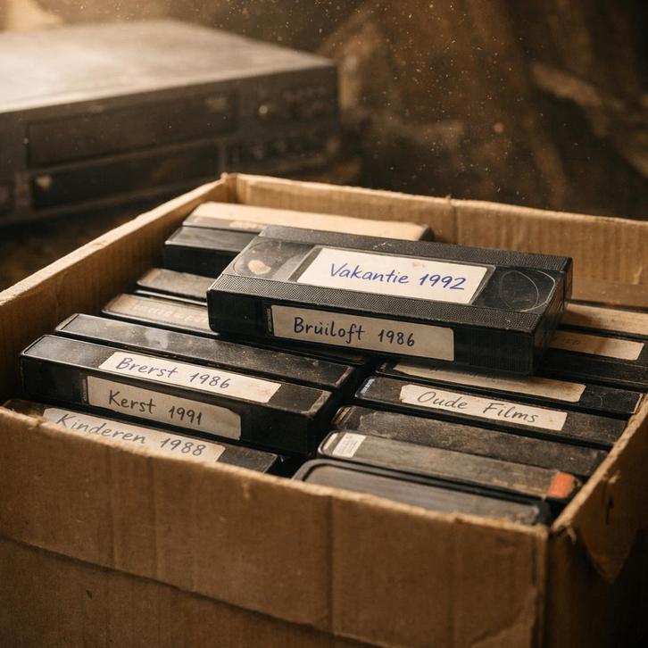 VHS-speler videospeler of S-VHS recorder voor familiebeelden, Audio, Tv en Foto, Videospelers, Gebruikt, VHS-speler of -recorder