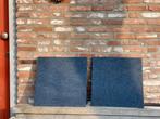 Marine blauwe tapijt tegels (+/- 25 m²) - Gratis! -, Huis en Inrichting, Ophalen, Blauw, Zo goed als nieuw, Tapijttegels