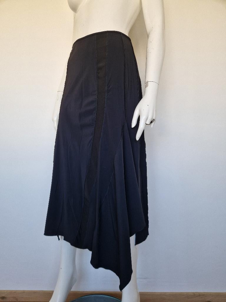 Marithé & Francois Girbaud rok. Maat 38, Zwart., Maat 38/40 (M), Nijmegen, Zwart, Verhip-vintage.nl