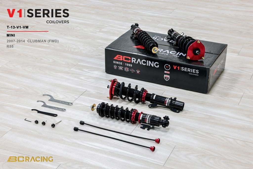 BC Racing schroefset verlaging - Mini Clubman R55 07-14, Ophalen of Verzenden
