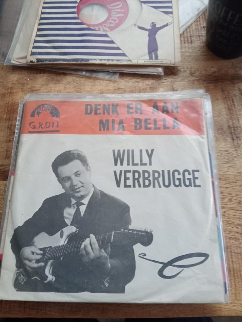 Willy Verbrugge - denk er aan, Cd's en Dvd's, Vinyl | Nederlandstalig, Ophalen of Verzenden, Zo goed als nieuw, Overige formaten