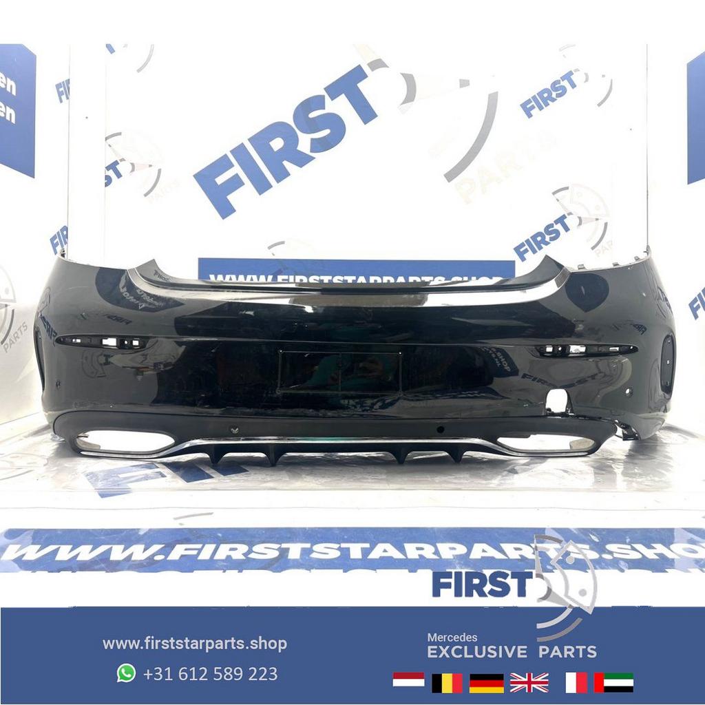 C205 A205 AMG Achterbumper C Klasse coupé cabrio W205 zwart, Ophalen of Verzenden, -, -, -