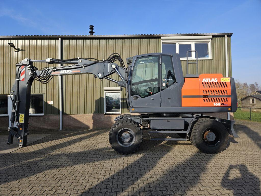 Atlas 160W, Zakelijke goederen, Machines en Bouw | Kranen en Graafmachines, Graafmachine