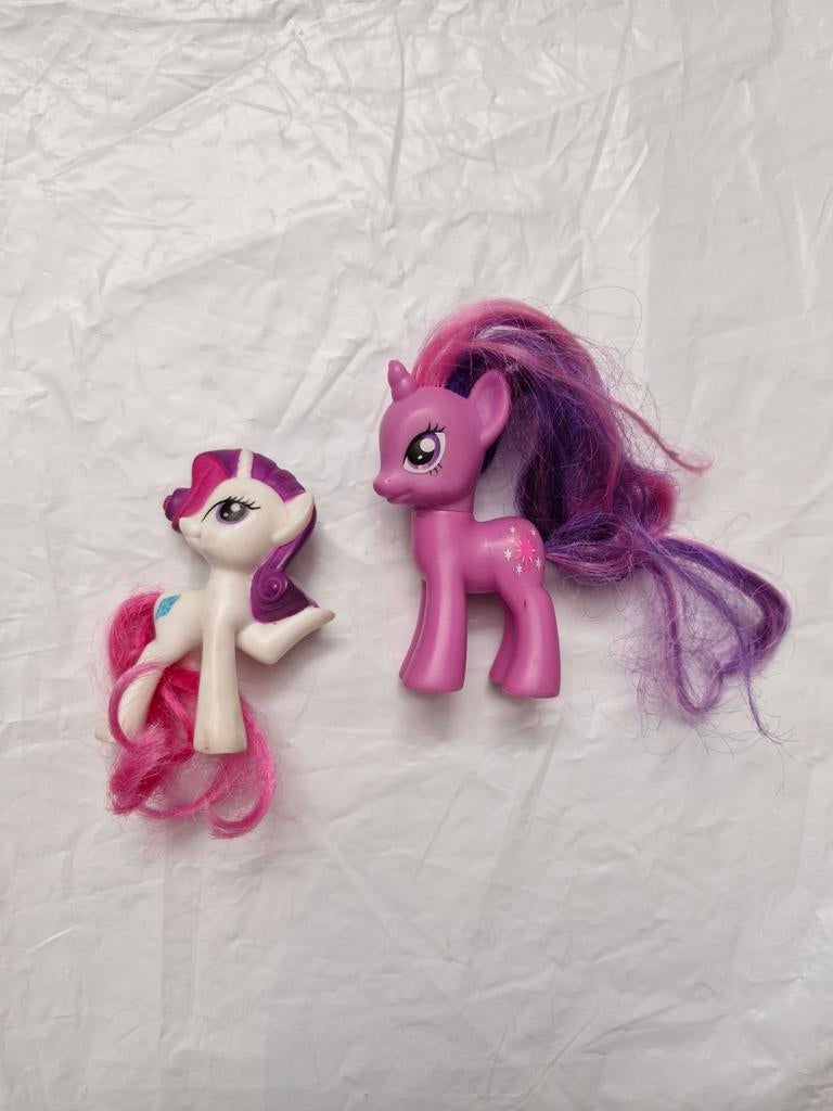 My Little Pony: Rarity & Twilight Sparkle Figuren Set, Ophalen of Verzenden, Gebruikt