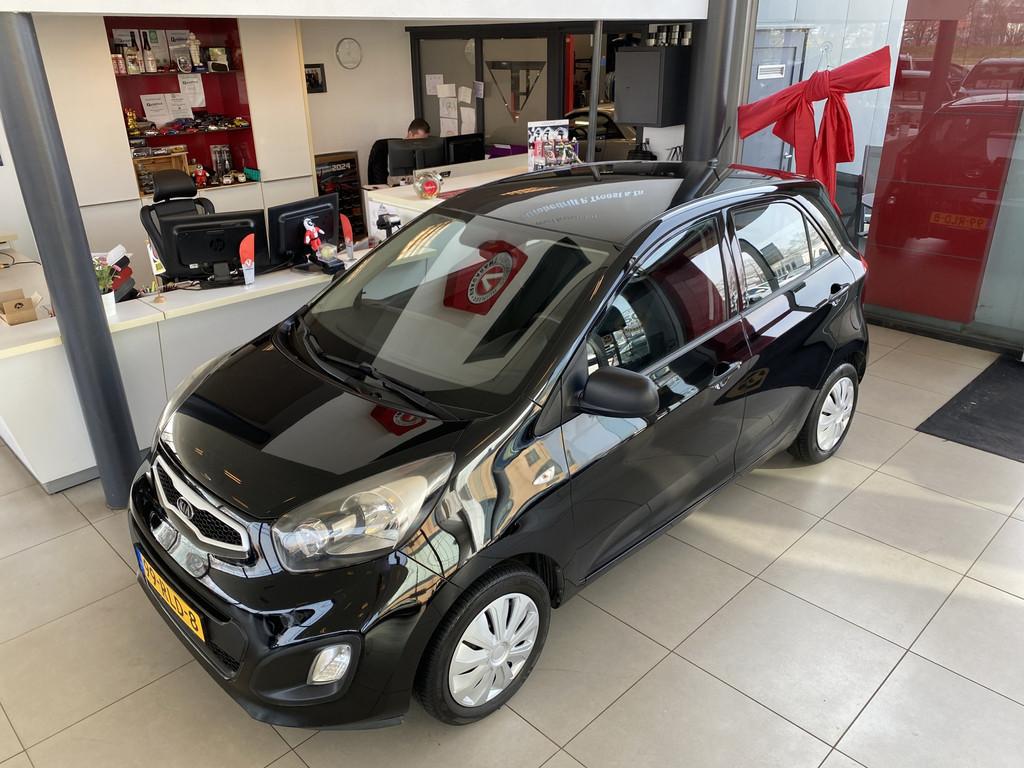 Kia Picanto 1.0 CVVT,5 Deurs,5Zits,Stuurbekrachting,Centrale, Auto's, Voorwielaandrijving, Euro 5, Stof, Gebruikt