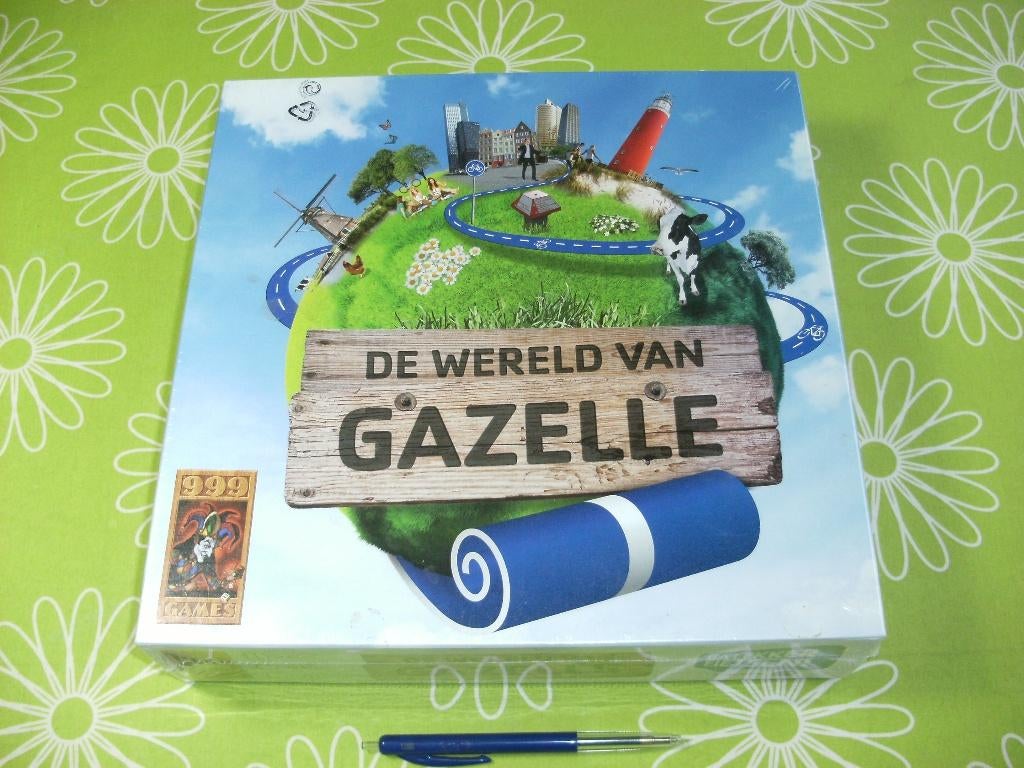 Nieuw in seal: De wereld van Gazelle bordspel, Een of twee spelers, Ophalen of Verzenden, Nieuw