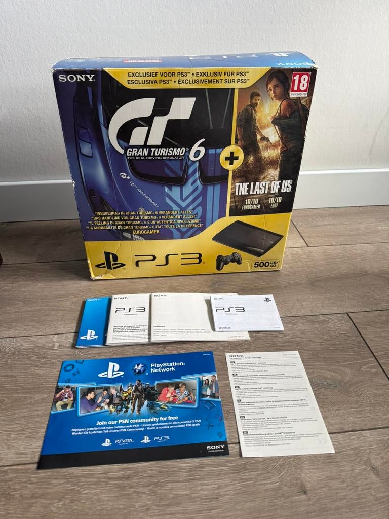 Playstation 3 met 4 spellen, Ophalen, 160 GB, Met 1 controller, Slim