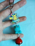 Handgemaakte Pokémon Bulbasaur Pikachu sleutelhanger, Ophalen of Verzenden, Nieuw, Overige typen