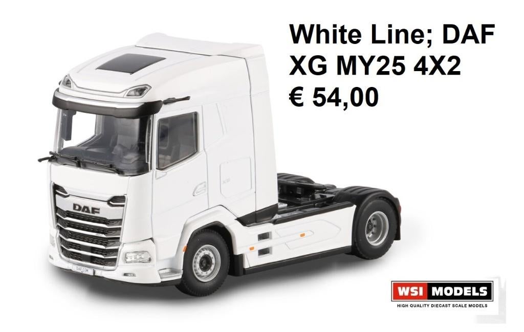 WSI Models white line modellen, Hobby en Vrije tijd, Verzenden, Nieuw, Bus of Vrachtwagen, Wsi