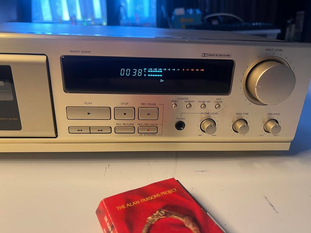 Denon DRM-550 cassettedeck, Audio, Tv en Foto, Cassettedecks, Ophalen of Verzenden, Denon