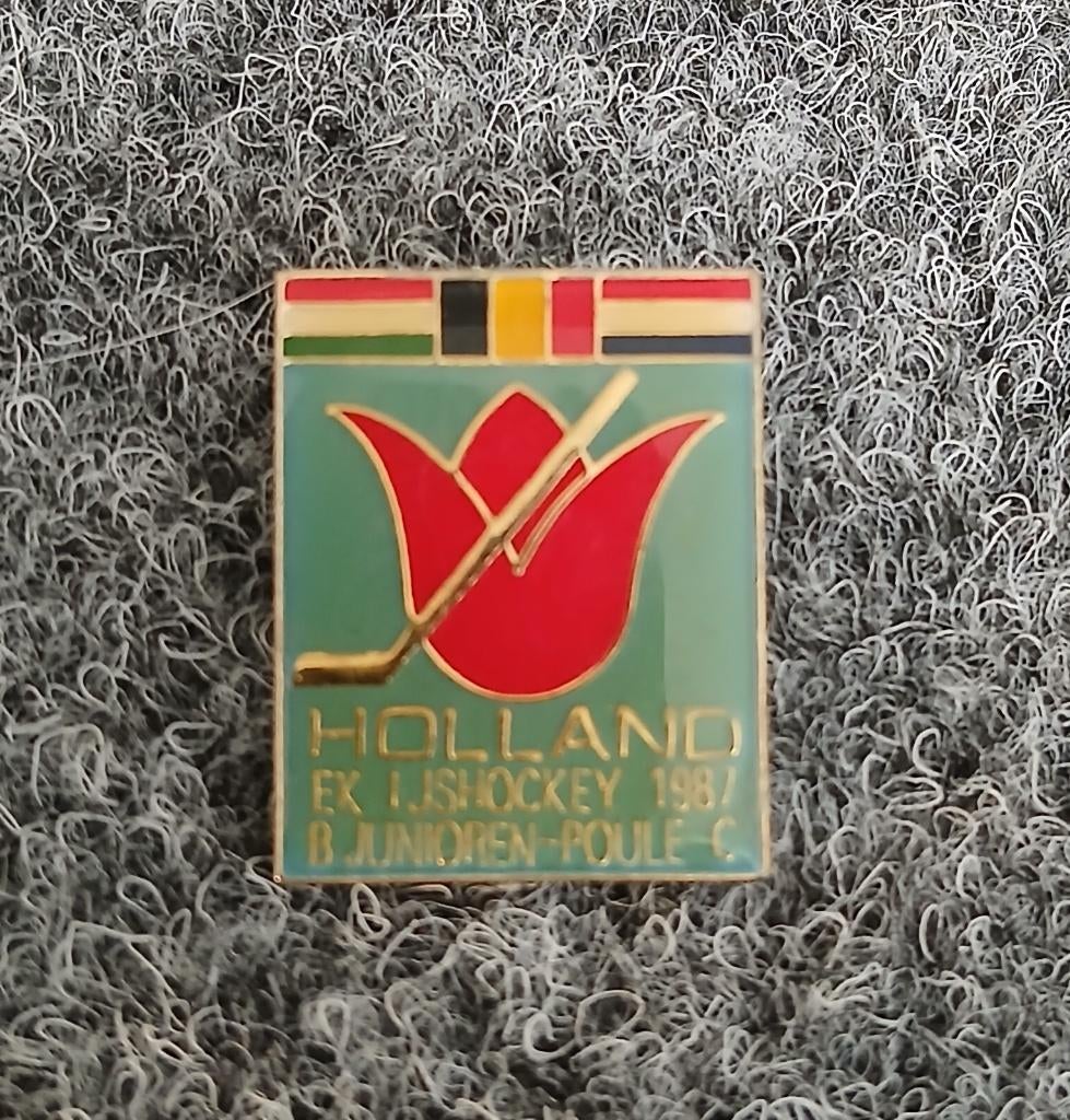 Holland EK IJshockey 1987 B junioren Poule C, Ophalen of Verzenden, Gebruikt, Overige typen
