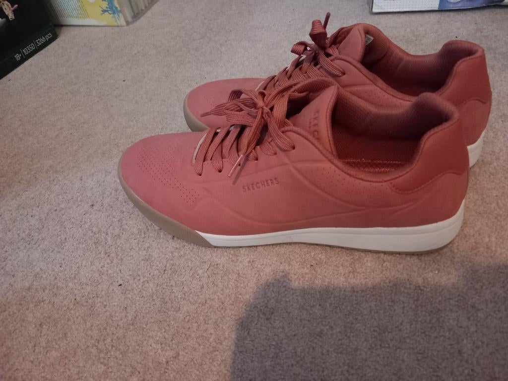 Skechers Zinger heren lage sneakers rood maat 46, Overige kleuren, Ophalen of Verzenden, Skechers, Sneakers of Gympen
