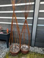 Vlechtmanden klimplanten, Ophalen, Overige materialen, Gebruikt, Rond