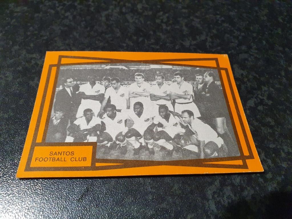 Monty Gum Santos Football Club 1968 with Pele, Verzamelen, Ophalen of Verzenden