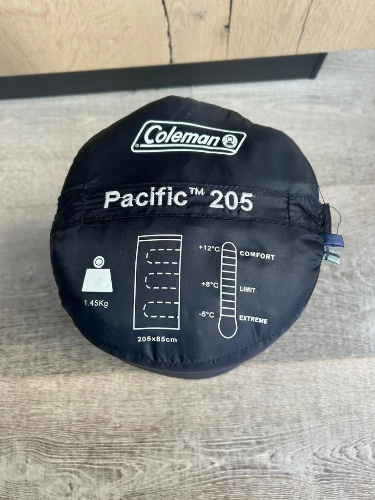 Coleman pacific 205 slaapzak, Caravans en Kamperen, Slaapzakken, Ophalen of Verzenden, Gebruikt