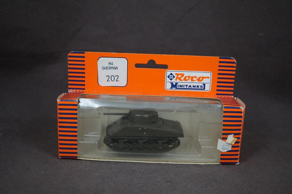 Roco minitanks Sherman tank - TOP vintage, Ophalen of Verzenden
