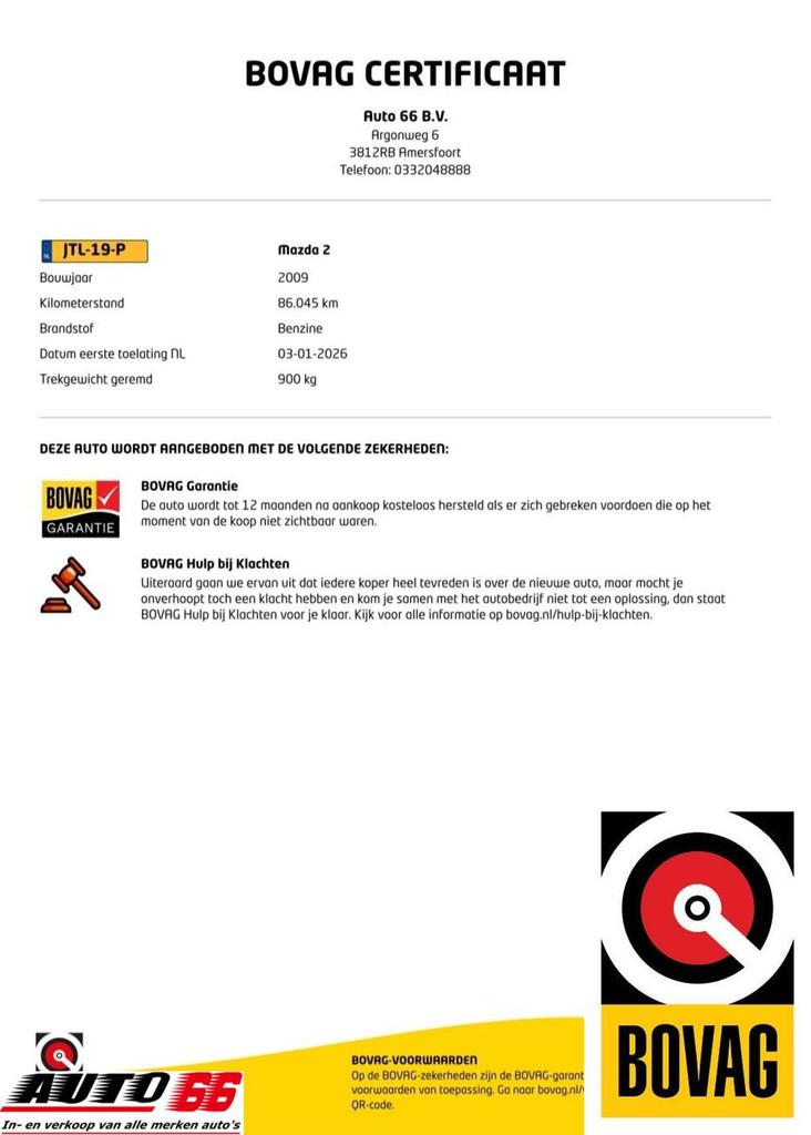 Mazda 2 1.3 TS Plus, Auto's, Mazda, Voorwielaandrijving, Gebruikt, Zwart, 4 cilinders